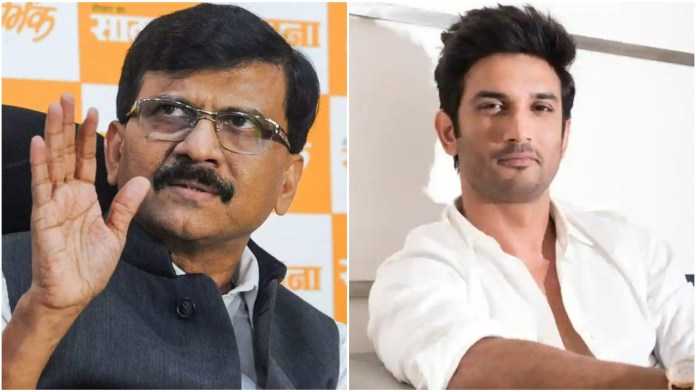 Sanjay Raut and Sushant Singh Rajput